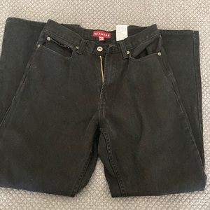 Black baggy nevada jeans 30x32